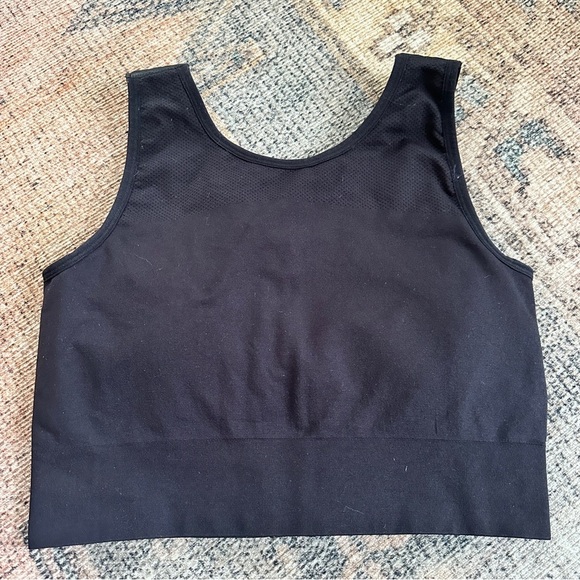 Prairie Wear Black Sports Bra sz L - Picture 4 of 4